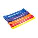 The x Bands Extra Thick Exercise Resistance Bands - Set of 2 or 5 Loop Booty Bands with Guide - Fitness Workout 15 to 80 lb - Best for Stretching Yoga Legs Training Physical Therapy 5 Bands
