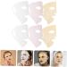 Mipcase 18pi ces Couvertures Silicone Pour Masques Faciaux R utilisables Support Pour Masques Optimise Absorption Des Soins Peau De Silicone Transparent Dor  - Buy Online on GoSupps.com