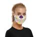 ZLUU 1PC Halloween Adults Protective Face Mask Personalized Patterns Face Cover Safe Skin Friendly Face Sheild Washable Reusable Adult's Adjustable Windproof Reusable Printed Face Halloween Cotton Mask