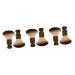 FRCOLOR 6 Pieces Hairdressing Brush Dust Brush for Face Barber Makeup Brush Urine Cleaner Wooden Brush Hair Removal Detergent Suite Dust Cloth Man Cleaning Brush Wood