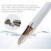Rechargeable Electric Eyebrow Hair Remover with LED Light - Painless Trimmer for Women - White - Buy Online on GoSupps.com