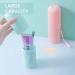 2-Pack Portable Travel Toothbrush Case Holder for Business Trips - Pink and Blue - Buy Online on GoSupps.com