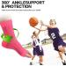 4 Pairs Compression Ankle Socks for Men & Women - Plantar Fasciitis & Arthritis Relief - Pink Size 38-42 - Buy Online on GoSupps.com