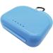AIWAYING Retainer Case Mouthguard Denture Box 2-Pack Blue with Carabiner Clip - Buy Online on GoSupps.com