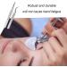 2 Pieces Pointed Tweezers Stainless Steel Lash Tweezers Straight and Curve Tip Precision Tweezers for Eyelash Eyebrow Facial or Chin Hair - Buy Online on GoSupps.com