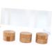 COHEALI 2 Pcs Cream Cosmetic Pot Wooden Cosmetic Jar Travel Bottles for Cosmetics Container Compact Pack - Buy Online on GoSupps.com