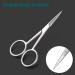 BEZOX Small Scissors 2 PCS Set - Nail Cuticle and Manicure Scissors Kit for Beard, Mustache, Nose, Ear, Eyelashes, and Eyebrow Trimming - Buy Online on GoSupps.com