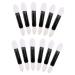 FOMIYES 100 Pcs Disposable Makeup Eyeshadow Sponge Brush Eyeshadow Brush Kit Applicator Miss Fixer