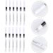 PLAFOPE 48 Pcs Eyeliner Pencil Highlighter Eyeliner Pens Woman Iluminador Makeup Eyeshadow Wooden Pole White - Buy Online on GoSupps.com