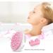 TOUCHBeauty Cellulite Massager Brush Mitt for Arm, Leg & Body Slimming - Pink - Buy Online on GoSupps.com