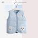 XYIYI Baby Warm Cotton Vest | Unisex Toddler Padded Waistcoat 12-18 Months | Blue - Buy Online on GoSupps.com