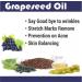 Crysalis Grape Seed (Vitis Vinifera) |100% Pure & Natural Undiluted Carrier Cold Pressed Oil for Glowing Skin Healthy Hair Nourished Face Rich in Omega 3-100 ml with Dropper Grape Seed 100 ml (Pack of 1) - Buy Online on GoSupps.com