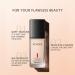 VENZEN Thin Light Concealer Liquid Foundation - Waterproof Moisturizing Long-Lasting in #02 Ivory | Soft Texture & Delicate Colors - 1 Count - Buy Online on GoSupps.com