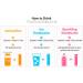 Teazen Kombucha Sugar Free Sparkling Fermented Powdered Mix Beverage from Korea Live Probiotics & Prebiotics Citron (5g X 10) Pineapple (5g X 10) Peach (5g X 10) - Buy Online on GoSupps.com