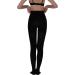 AMZAM 15-20 mmHg Graduated Compression Pantyhose for Women Men - Opaque Waist High Support Tights for Edema Varicose Veins DVT - Black M M Open Toe - Buy Online on GoSupps.com