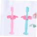 Fomiyes 4-Piece Toddler Bristle Travel Toothbrush Set | Children's Dental Care & Travel Essential - Buy Online on GoSupps.com