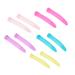 Beavorty 5 Pairs Cuticle Nipper Handle Sleeve Cuticle Trimmer Nipper Cover Nail Silicone Handle Cuticle Scissor Handle Sleeve Cuticle Handle Cover Silica Gel Non-Slip Anti-Fall Cover