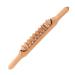 Gleavi scratch Massagestab Yoga Massagestab Massage roller stick deep tissue abdominal massage device Manual massage bars body roller made of wood wood roller foot massage devices Book deep ornaments