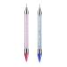 2 pieces nail rhinestone wax pencil pencil nail rhinestone pecker puncture pen rhinestone stone stone crystals with two ends picker wax pencil pen for nail art diy decoration tool
