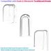 12Pcs Reusable Toothbrush Head Covers for Philips Sonicare Electric Toothbrush - Healthy Brushing & Storage for Home and Travel - Buy Online on GoSupps.com