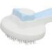 Easy to Cat Hair Brush Efficient Cat Grooming Brush Ergonomic Stainless Steel Handle Comfortable with a Selfcleaning Knob for Cat Home - Buy Online on GoSupps.com