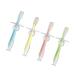 Anneome 4 pieces bristle toothbrush hand toothbrush made of silicone babies first toothbrush bite toothbrush made of silicone finger toothbrush suction cup training brush toddler