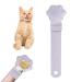 Cat Strip Happy Spoon Multi Functional Pet Spoons Cat Feeder Cat Strip Squeeze Spoon Cat Strip Feeder Cat Food Spoon Cat Treat Feeding Spoon for Wet Food (Purple)
