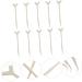 DOITOOL 30 Pcs Y-Shaped False Eyelash Brushes - Mini Lash Comb & Lift Tool for Perfect Eyelash Perm | Premium Quality Eyelash Separator & Guide White - Buy Online on GoSupps.com