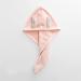 Microfiber Hair Towel with Cute Rabbit Ears | Quick-Drying Bathing Cap & Hair Turban Set for Women - Absorbent & Stylish (Pink & Violet 2 Pieces) - Buy Online on GoSupps.com