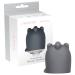 Le Wand Shiatsu Deep Tissue Massage Attachment Grey OS