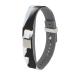 Anti-static Sports Bracelet Soft Silicone Waterproof Adjustable Negative Ion Balance Energy Bracelet Black and White