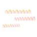 Mouyouglow Press On Nails - Almond Nude French Full Cover Art Nails | Acrylic Fake Nails with Glue | Multiple Colors B22 - Buy Online on GoSupps.com