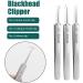 Ultra-fine No. 5 Cell Pimples Blackhead Clip Tweezers Acne Needle Blackhead Remover Kit Blackhead Remover Tweezers Black Dots Pore Cleaner Acne Needle Tool - Buy Online on GoSupps.com