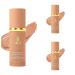 Foundation 4 In 1 Liquid Foundation, Long Lasting Waterproof, Spf 50+, & Longwearing & Waterproof, Hydrating Color Changing Foundation Light Spectrum for Gym, Sport (3PC)