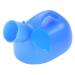 2000ML Male Urinal Portable Mens Potty Pee Bottle Collector Travel Toilet (Blue) Happy