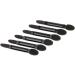 Baluue 200 Pcs Eye Shadow Applicator Double-end Eyeshadow Sponge Eyeshadow Makeup Brushes Black - Buy Online on GoSupps.com