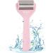 Hilph Ice Roller for Face  Stainless Steel Ice Face Roller Skin Care  Cold Facial Massager Roller for Puffiness  Eye Bags  Wrinkles  Fine Lines Anti-Aging  Migraine (Pink)