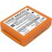 Replacement Battery Compatible with HBC Radiomatic Micron 7 Radiomatic Patrol D Radiomatic Quadrix Radiomatic Vector Pro Part Number: BA223000 BA223030 FUB6 2000mAh/3.6V