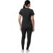 Adar Pro Modern Athletic Scrub Set for Women - V-Neck Top & Yoga Jogger Pants, Black, Size Medium - Buy Online on GoSupps.com