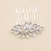 BEALIFE Delicated Gifts For Brides Elegant Wedding Hair Combs Sturdy And Durable Alloy Bride Wedding Hair Comb Made With Alloy - Buy Online on GoSupps.com