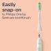 Philips One by Sonicare BH1022/07 Snow Brush Heads - Pack of 2 - Buy Online on GoSupps.com