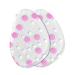 Cushion Pads Heel Cups GEL Anti-wear Foot Forefoot Cushions Adult Breathable Sports for Heel Spurs and Heal Dry Cracked Heels(X-Large) Transparent Powder