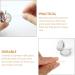 Doitool 50 Pack Essential Oil Necklace Pads - Cotton Aroma Diffuser Refill Pads for Fragrant Jewelry - White - Buy Online on GoSupps.com