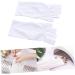 Mikinona Gel Manicure Gloves 1 Pair Anti Uv Glove Nail Half-Finger Gloves Chinese Wooden Pillow Cotton Glove Silicone Ear Display Uv Shield Glove White Manicure Manicure Glove - Buy Online on GoSupps.com
