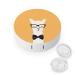 Alpaca Gentleman Contact Lens Travel Kit Portable Cute Contact Box with Mirror for Daily Outdoor
