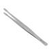 Flat tweezers tweezers with a flat point and long handle straight and curved tweezers made of alloyed steel matt sandblasted for PCB soldering arc welding accessories