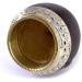 YVY Mat Calebasse mat Torpedo Imp riale | Calebasse artisanale environ 200ml | Double Cerclage en Alpaca et Bronze | Fabriqu e la main en Uruguay | Cuir lisse couleur ocre - Buy Online on GoSupps.com