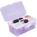 Multifunctional Nail Art Storage Case | 3-in-1 Makeup & Manicure Organizer Small Cosmetic Tools Container - Buy Online on GoSupps.com