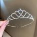 Buy Wiwpar Crystal Rhinestone Headband | Silver Princess Headpiece for Women & Girls | Perfect Wedding & Birthday Gift - Buy Online on GoSupps.com