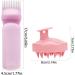 Root Ridge Applicator Bottle Set - 2 Pieces with Scalp Massager Shampoo Brush & Treatment Tools for Home Salon - Buy Online on GoSupps.com